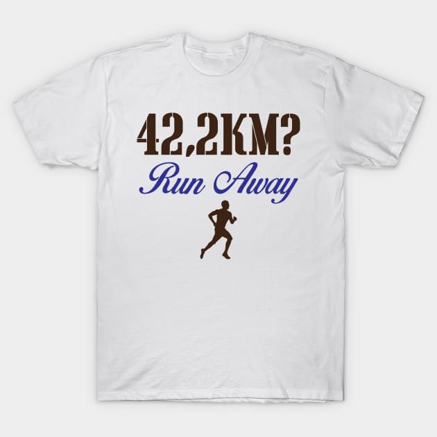 Running Marathon T-Shirt by CRE4TIX